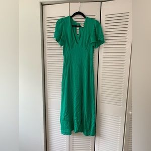 Billabong midi green dress